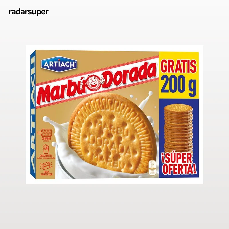 Galletas marbú dorada Artiach 600+200g