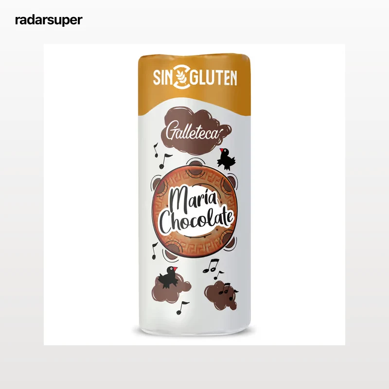 Galletas María con chocolate sin gluten Galleteca de Dia 200 g