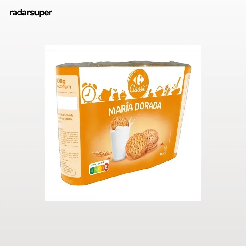 Galletas María dorada Carrefour Classic 800 g.