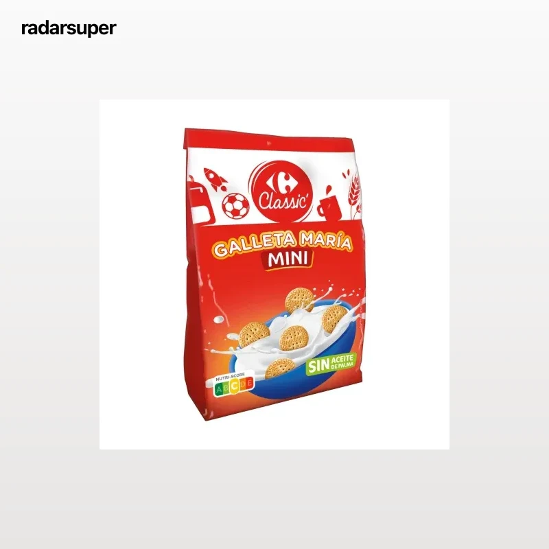 Galletas María mini Carrefour Classic 350 g.