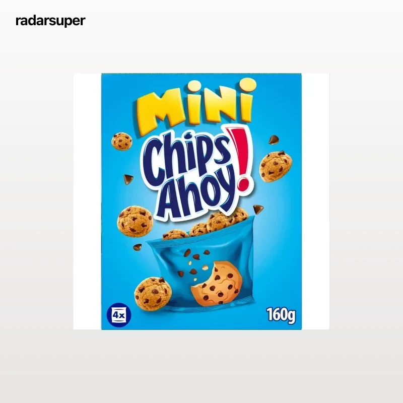 Galletas mini con pepitas de chocolate Chips Ahoy pack de 4 unidades de 40 g.