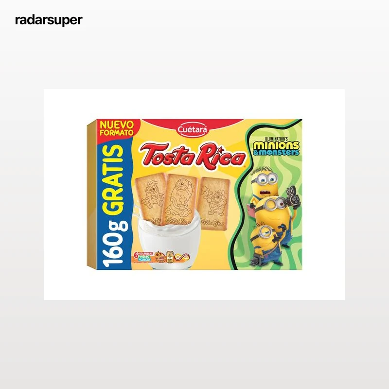 Galletas original Tostarica Cuetara 760 + 160gr