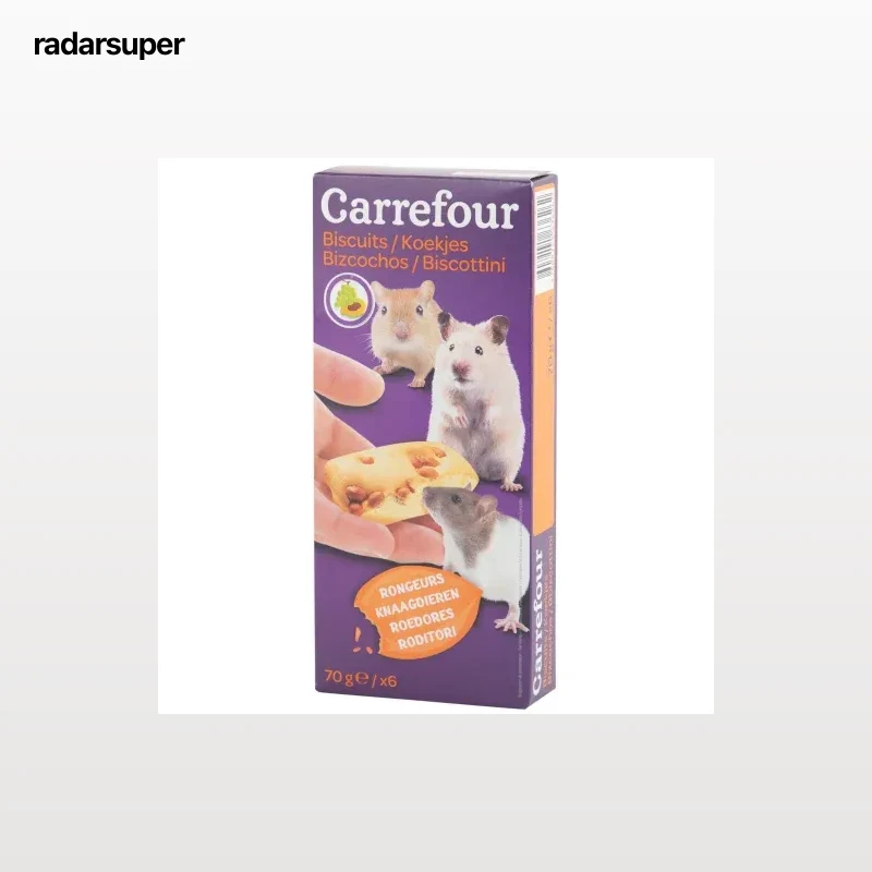 Galletas para roedores Carrefour 6 ud.