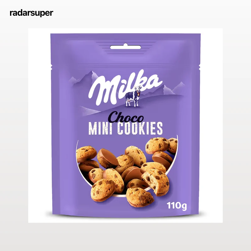 Galletas con pepitas de chocolate con leche Milka 110 g