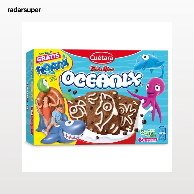 Galletas con pepitas de chocolate oceanix Cuétara Tostarica 400 g