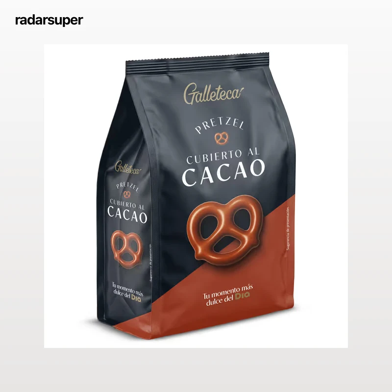 Galletas pretzel cacao Galleteca de Dia 100 g