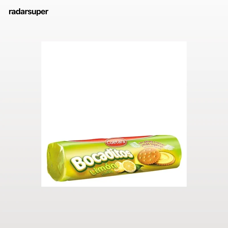 Galletas relenas de limón Bocaditos Cuétara 150 g.