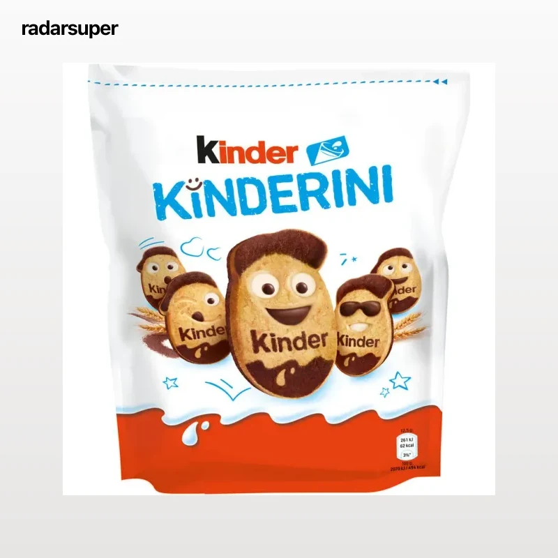 Galletas rellenas Kinderini Kinder 250g