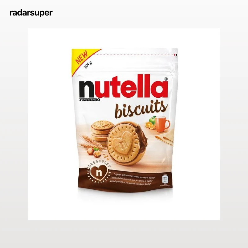 Galletas rellenas Nutella 304g biscuits