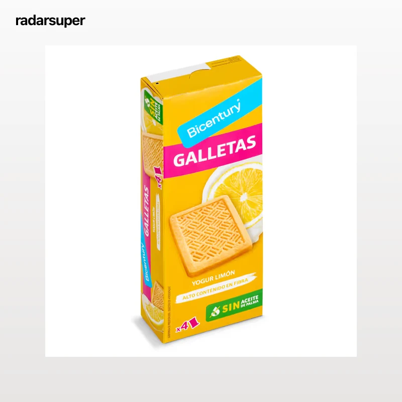 Galletas sabor yogur con limón Bicentury 160 g