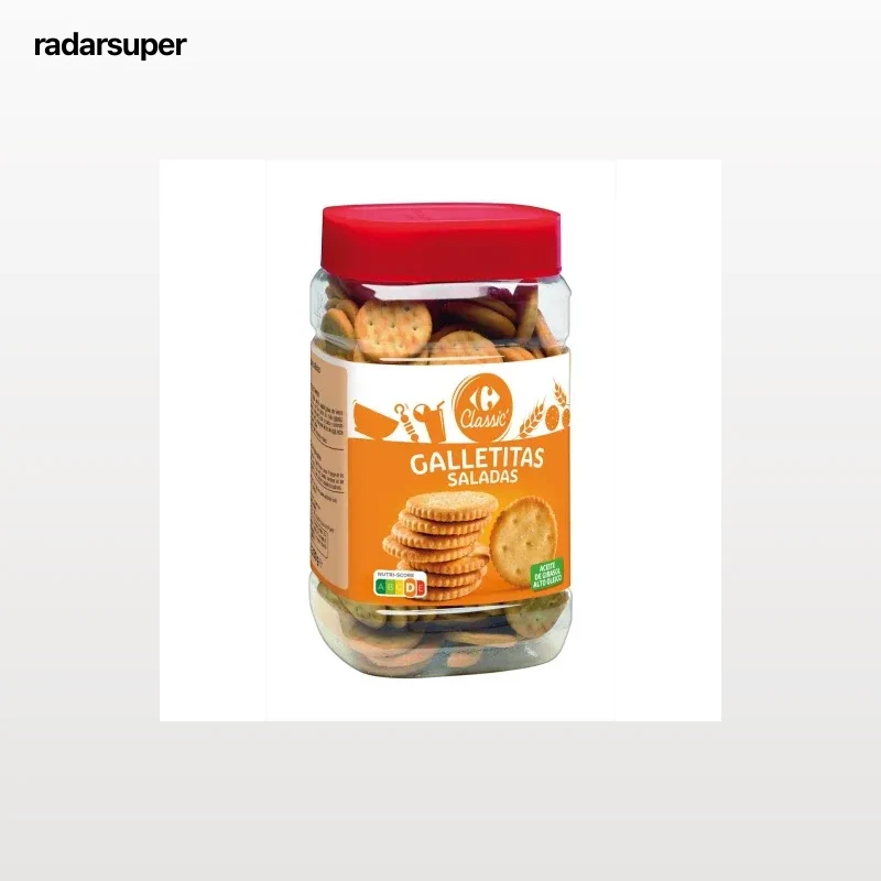 Galletas saladas Carrefour Classic 350 g.