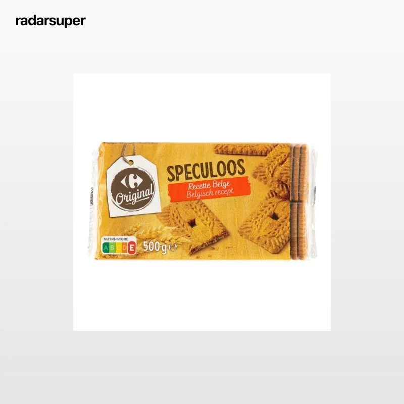 Galletas speculoos Carrefour Original 500 g.