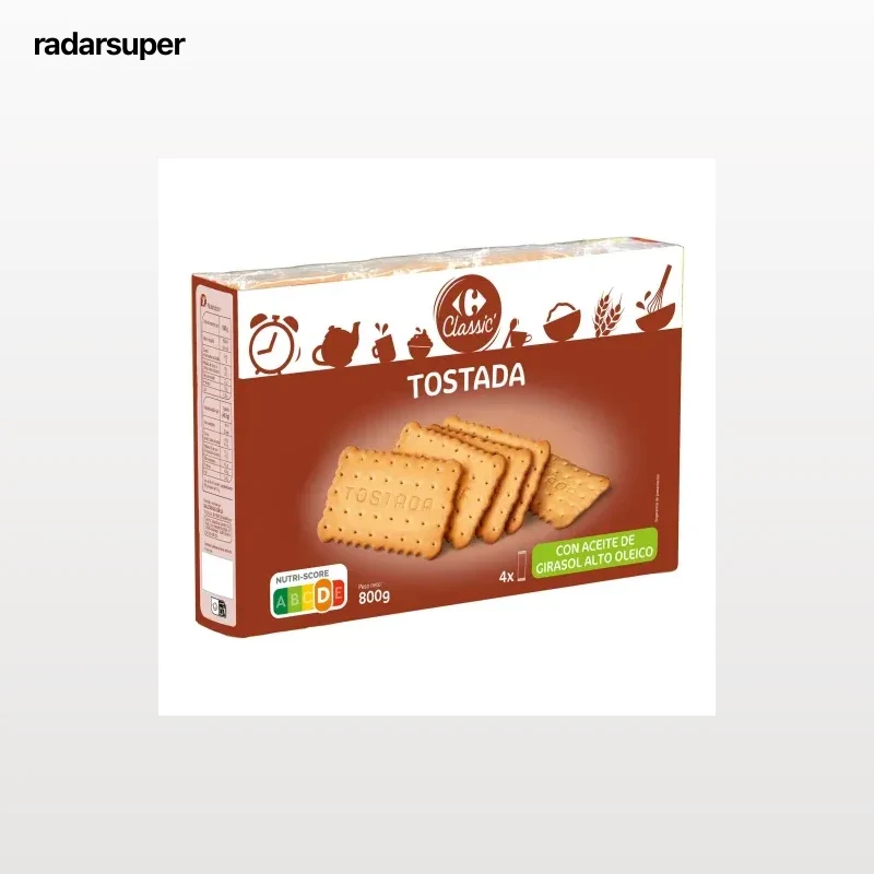 Galletas Tostada Carrefour Classic 180 g.