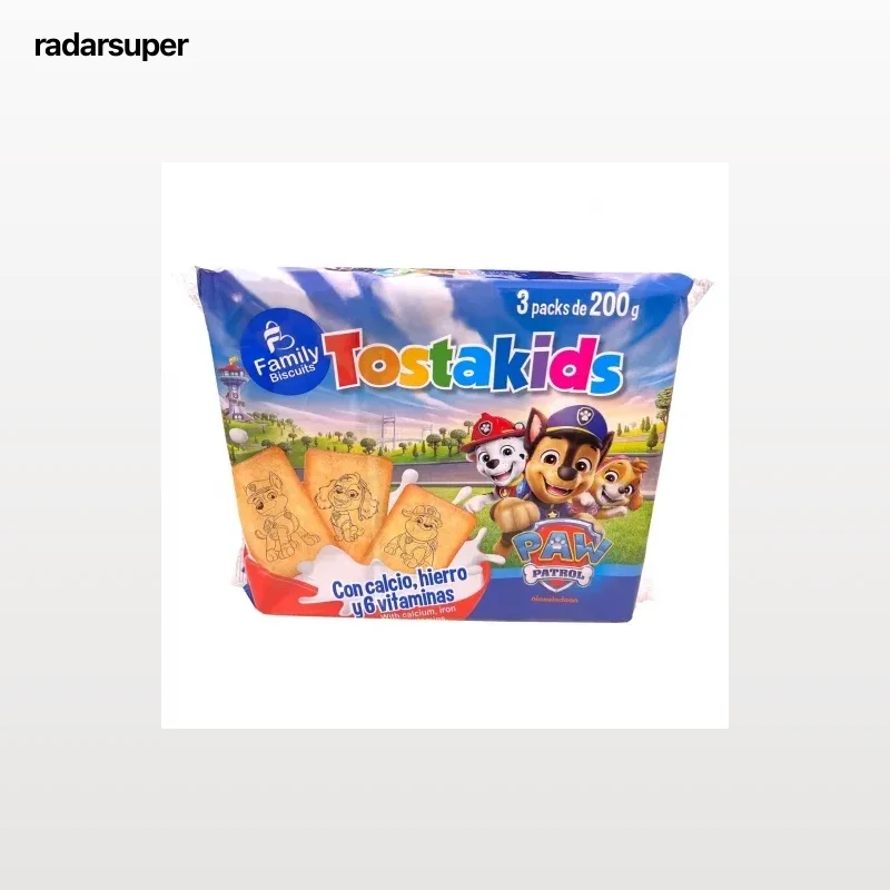 Galletas Tostakids Pawpatrol 600 g.