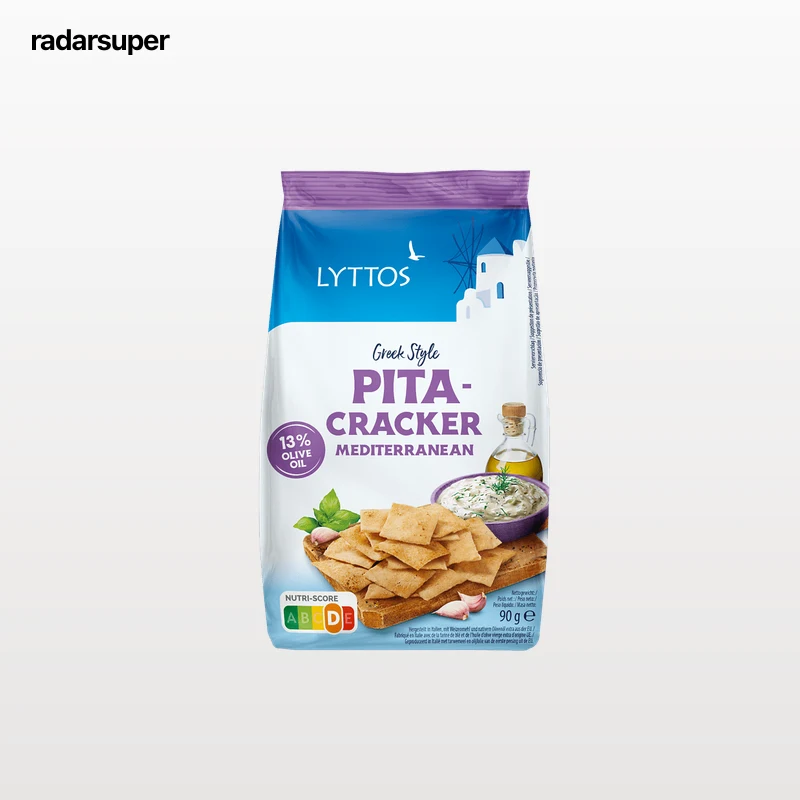 Galletitas saladas sabor mediterráneo