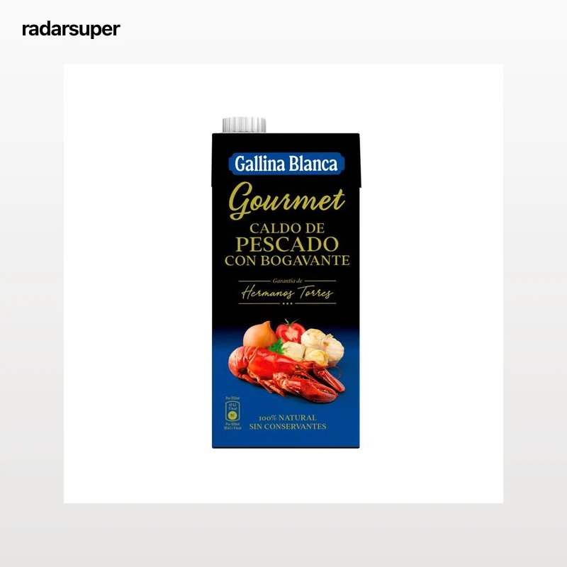 GALLINA BLANCA Caldo gourmet de rape y bogavante 1 l.