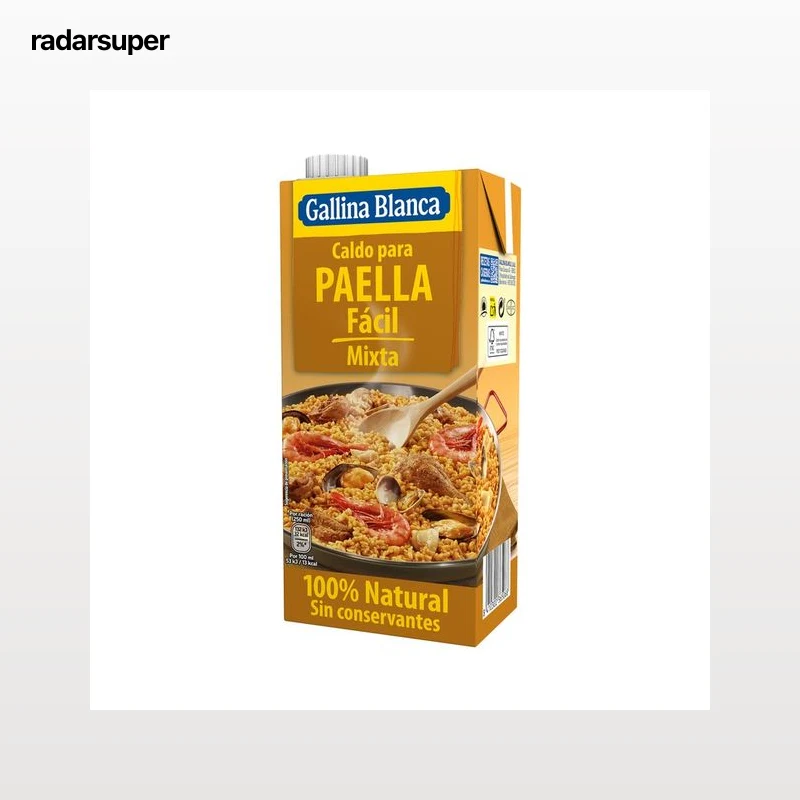 GALLINA BLANCA Caldo para paella mixta 1 l.