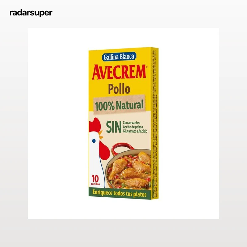 GALLINA BLANCA Caldo de pollo 10 uds. 90 g.