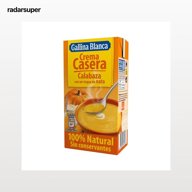 GALLINA BLANCA Crema de calabaza 500 ml.