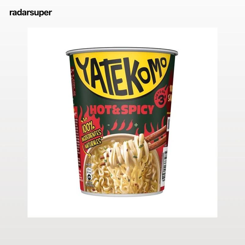 GALLINA BLANCA Fideos orientales hot & spicy yatekomo  61 g.