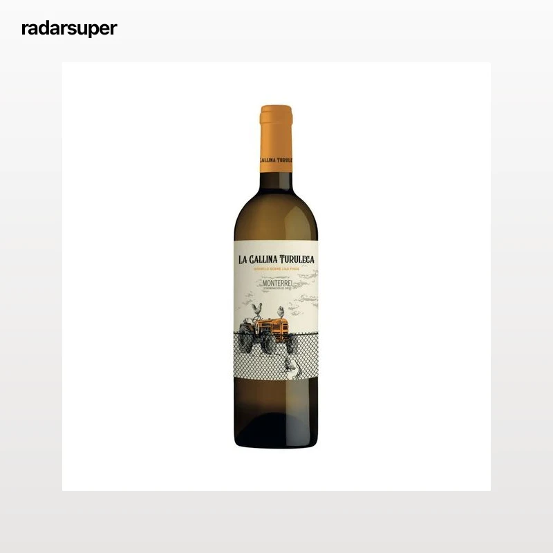 LA GALLINA TURULECA Vino blanco Godello con D.O. Monterrei botella 75 cl.