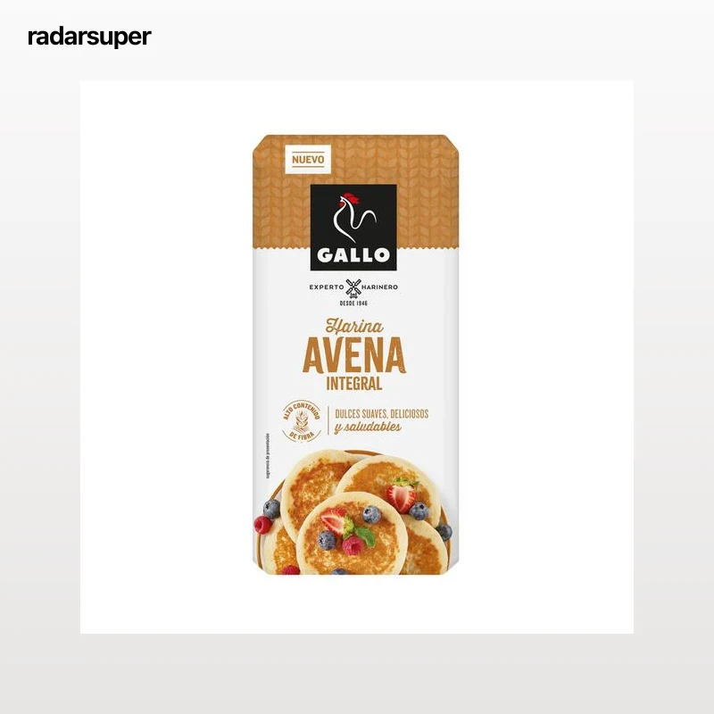GALLO Harina avena integral 500 g.