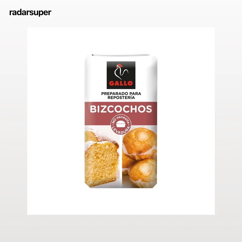 GALLO Harina de trigo con levadura 1 kg