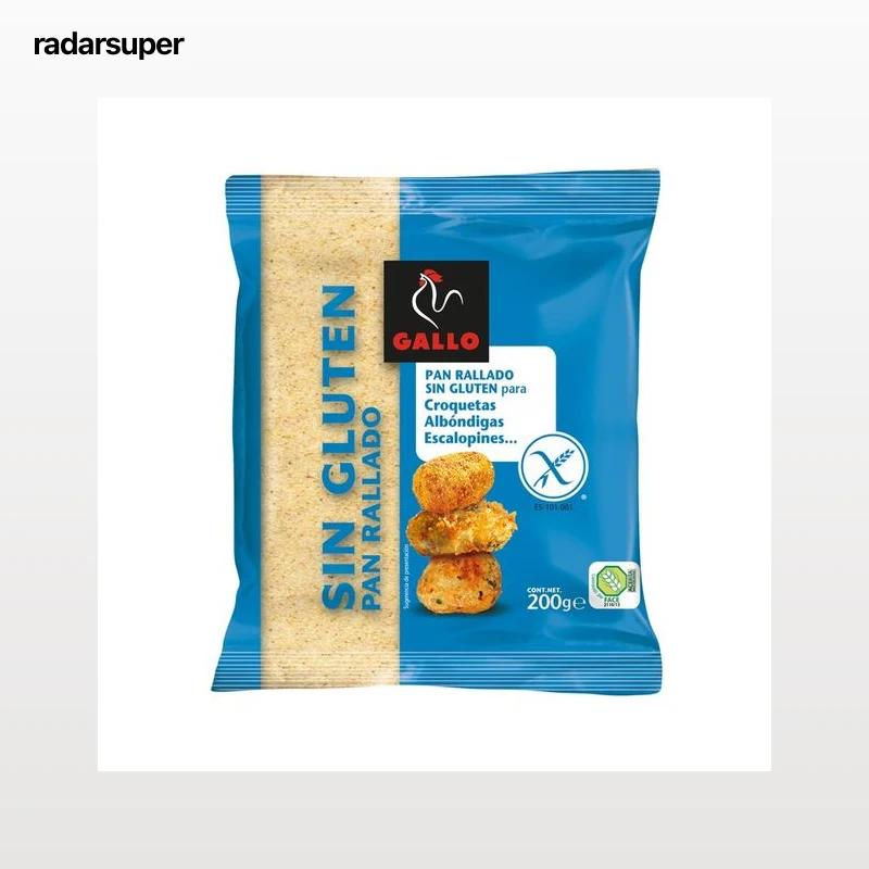 GALLO Pan rallado sin gluten 200 g.