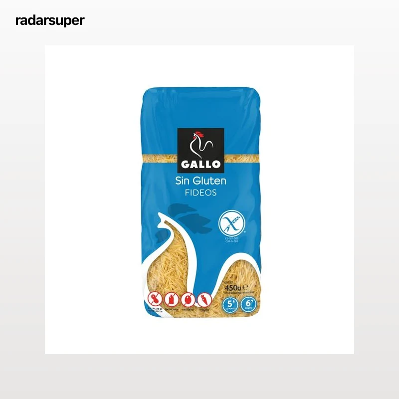 GALLO Pasta fideos sin gluten 450 g.