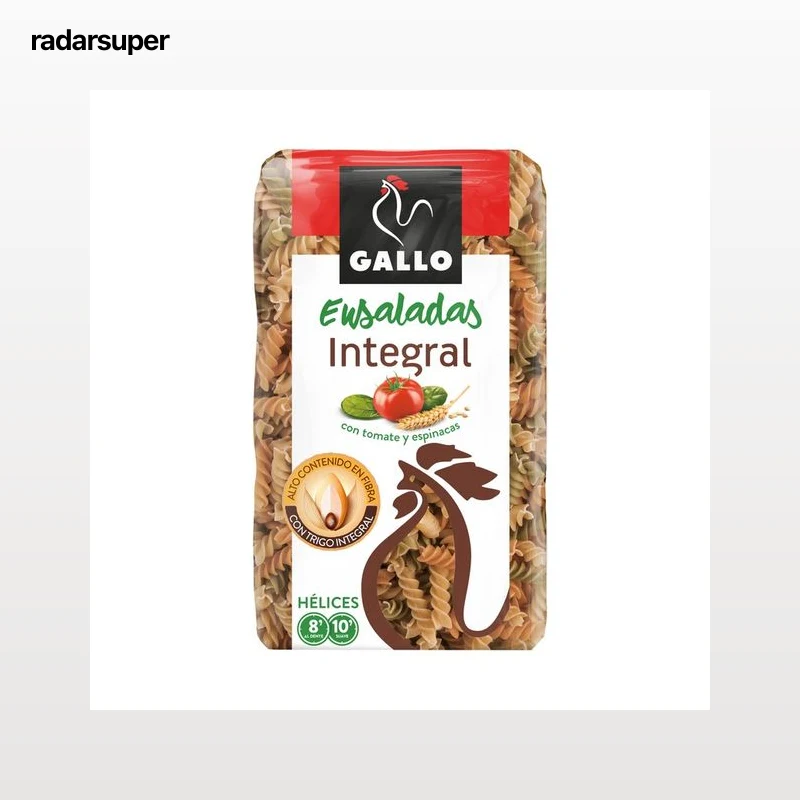 GALLO Pasta hélices integral Ensaladas 400 g.