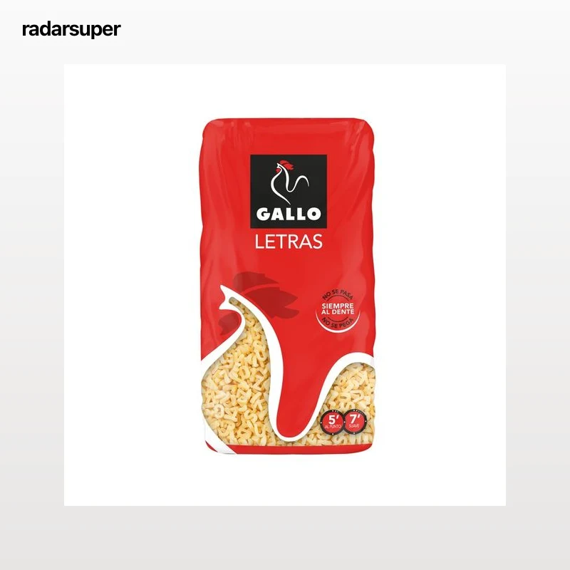 GALLO Pasta de letras 400 g.