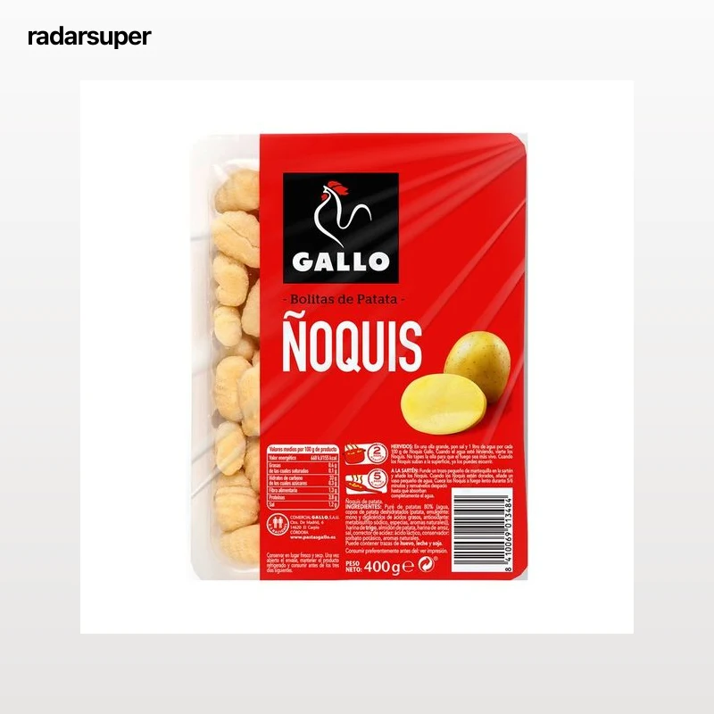 GALLO Pasta ñoquis de patata 400 g.