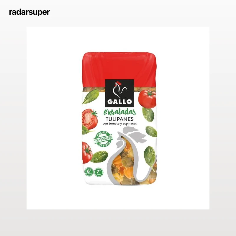 GALLO Pasta Tulipán vegetales 450 g.