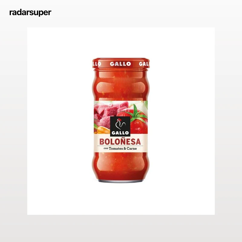 GALLO Salsa Boloñesa con tomate y carne 350 g.