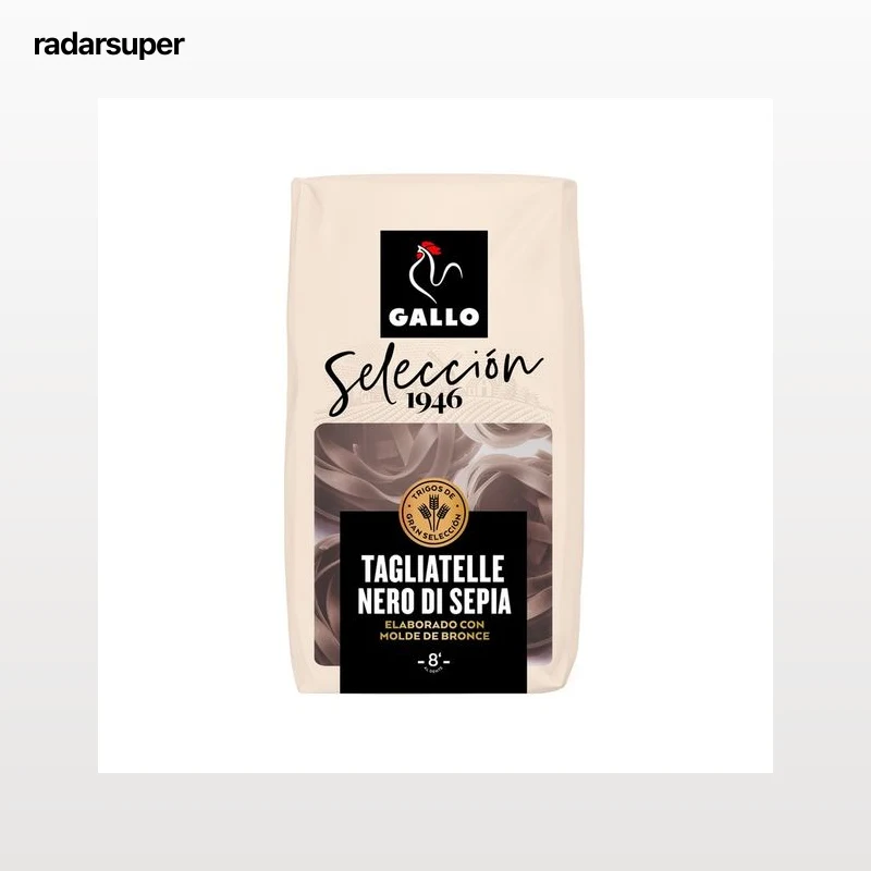 GALLO Tagliatelle negro (con tinta de sepia) 250 g.