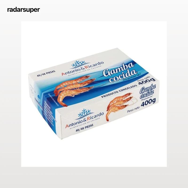 Gamba cocida Antonio y Ricardo 400g 40/48 piezas