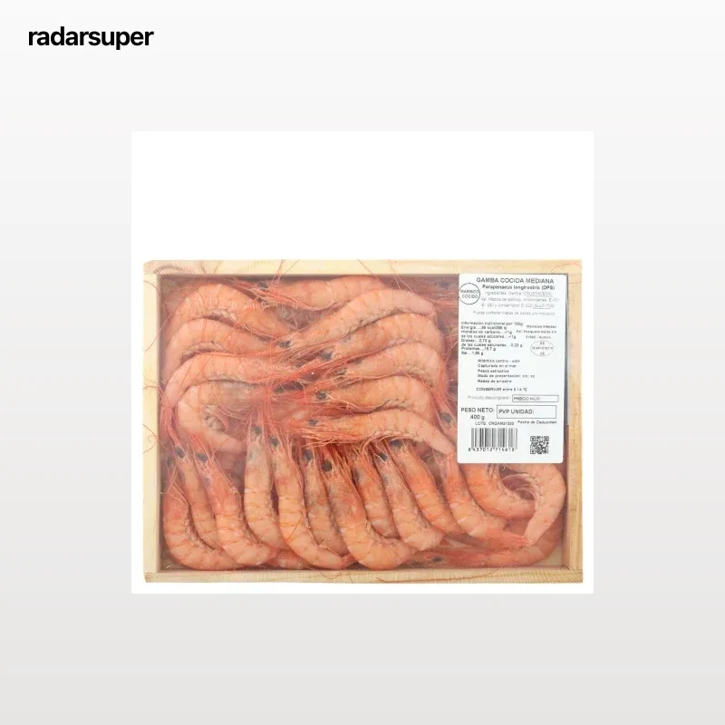 Gamba Cocida Mediana 400 g