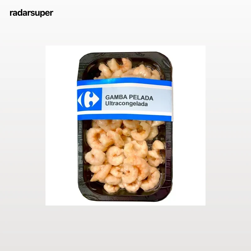Gamba pelada cruda mediana Carrefour 360 g