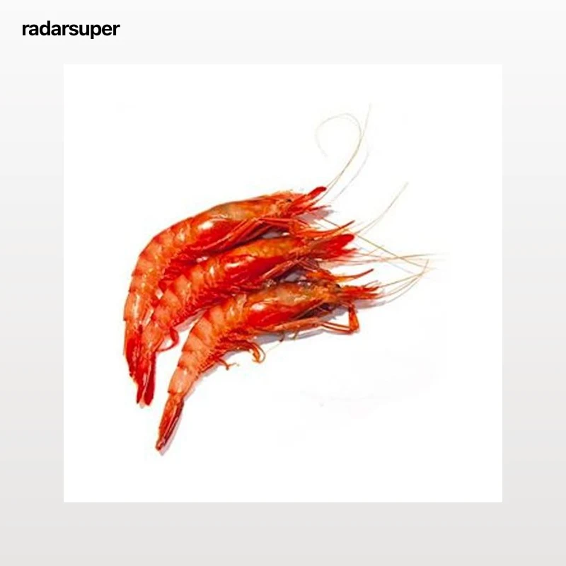 Gamba roja cocida 140/160 bandeja 400 gr.