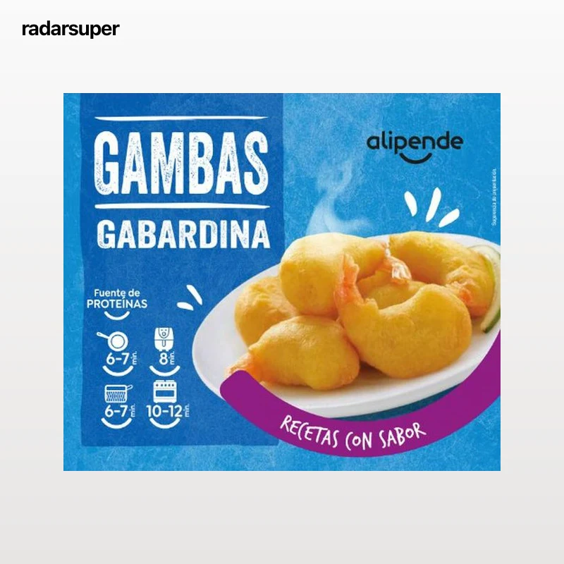 Gambas gabardina Alipende 330g