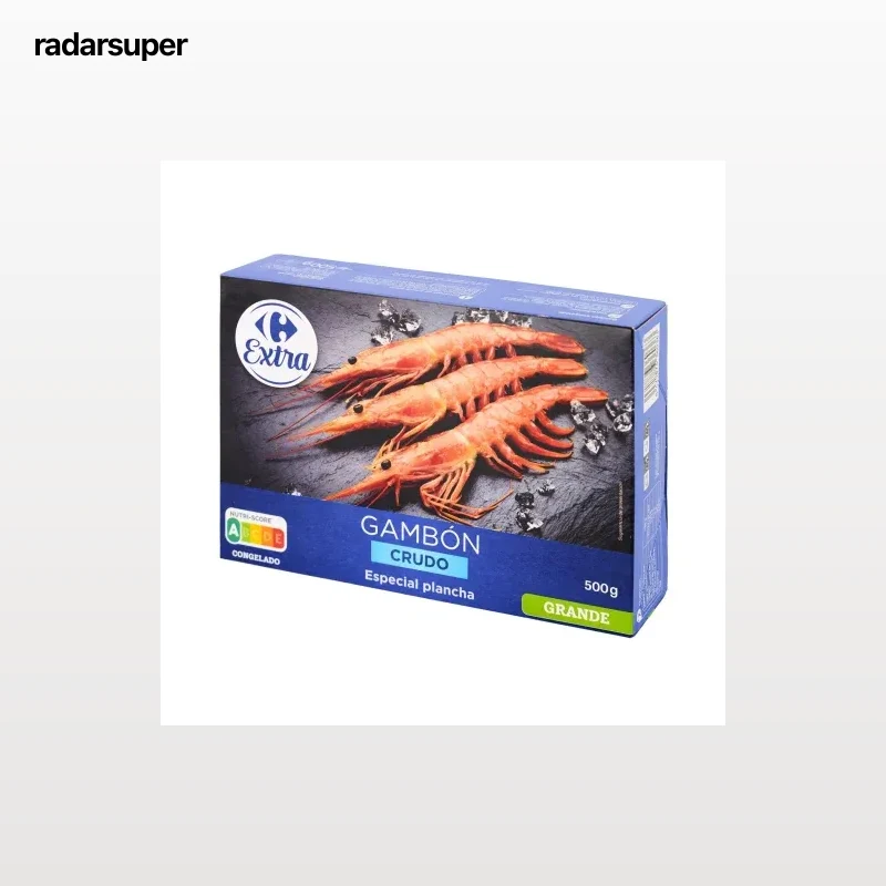 Gambón entero congelado Carrefour Extra 500 g.