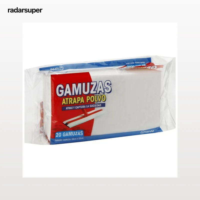Gamuza para mopa atrapapolvo Lanta 20 unidades