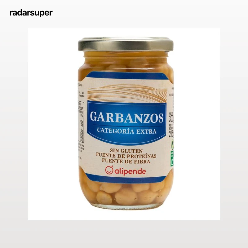 Garbanzo cocido Alipende 215g