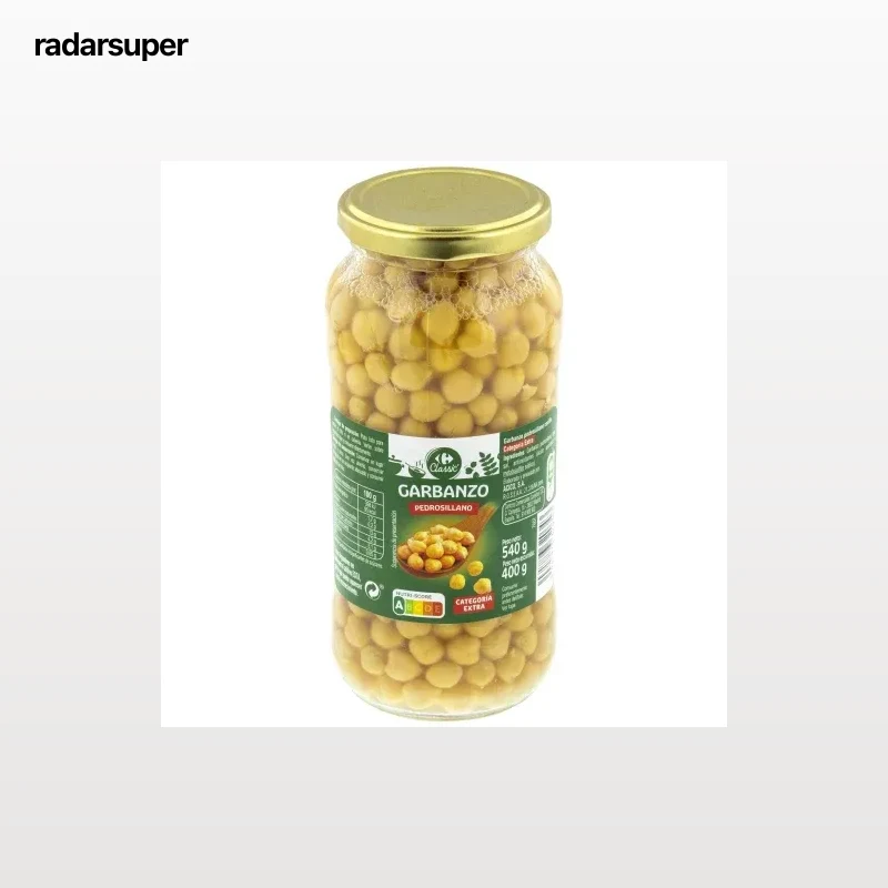 Garbanzo pedrosillano Classic Carrefour 400 g.