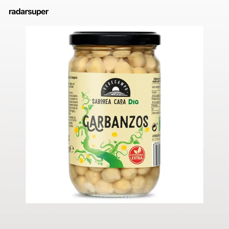 Garbanzos cocidos Dia Vegecampo 210 g