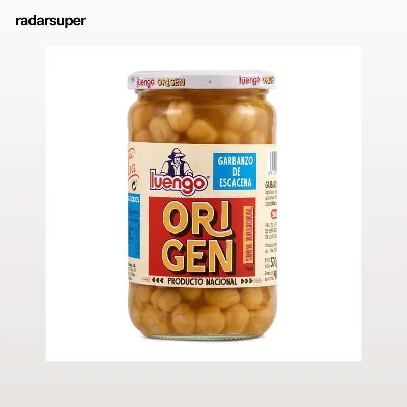 Garbanzos de escacena cocidos Luengo 400 g