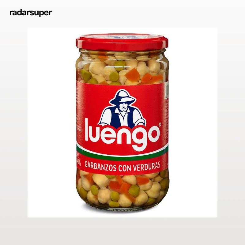 Garbanzos con verduras Luengo 400 g