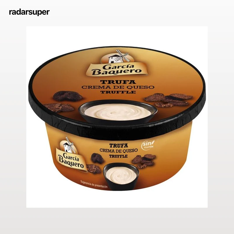 GARCÍA BAQUERO Crema de queso semi con trufa 125 g.