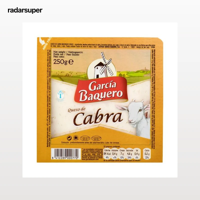 GARCÍA BAQUERO Queso de cabra GARCÍA BAQUERO 250 g.