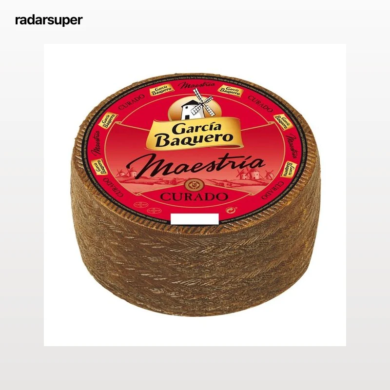 GARCÍA BAQUERO Queso mezcla curado, cuña.